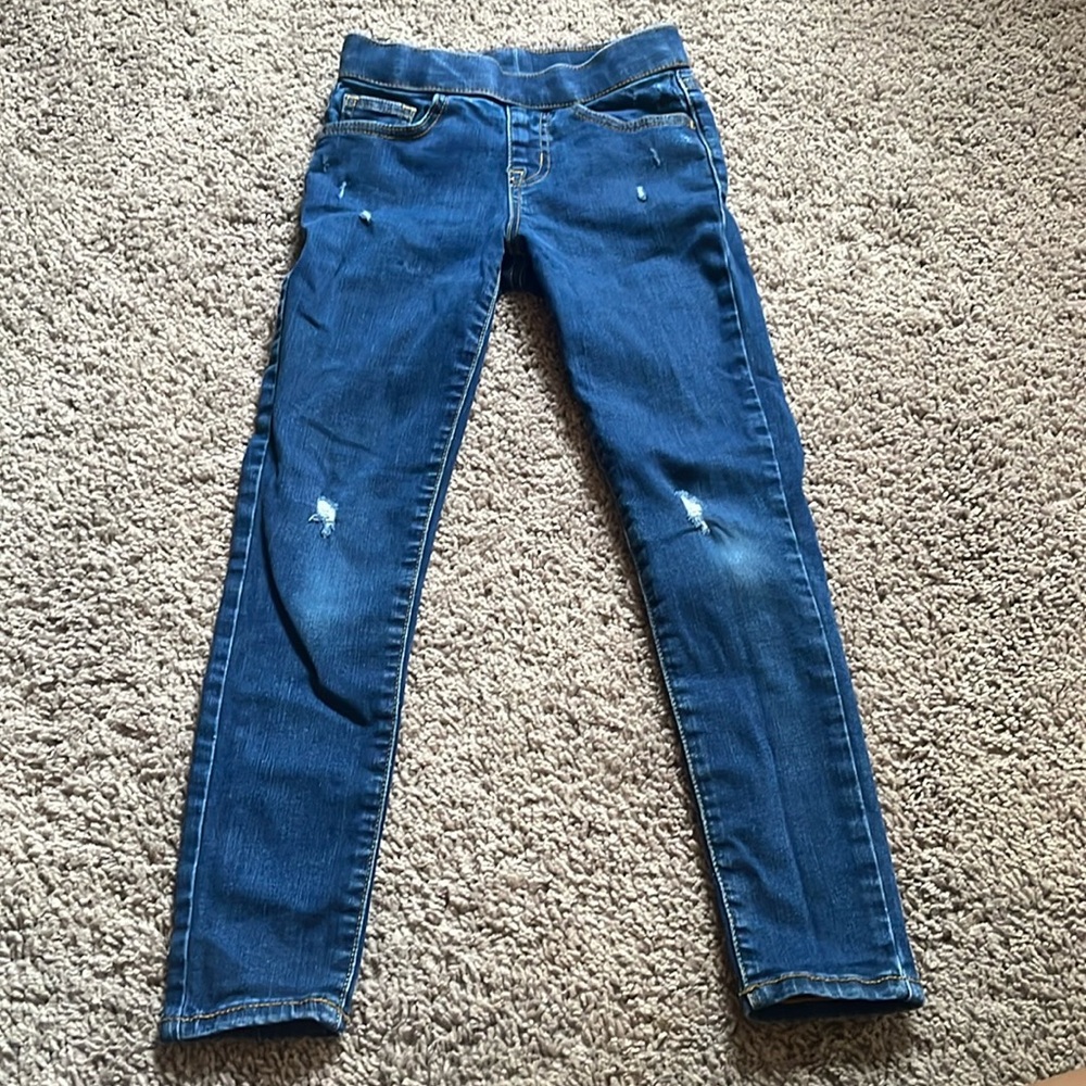 Cat & Jack Girls Denim Jegging Size 6x